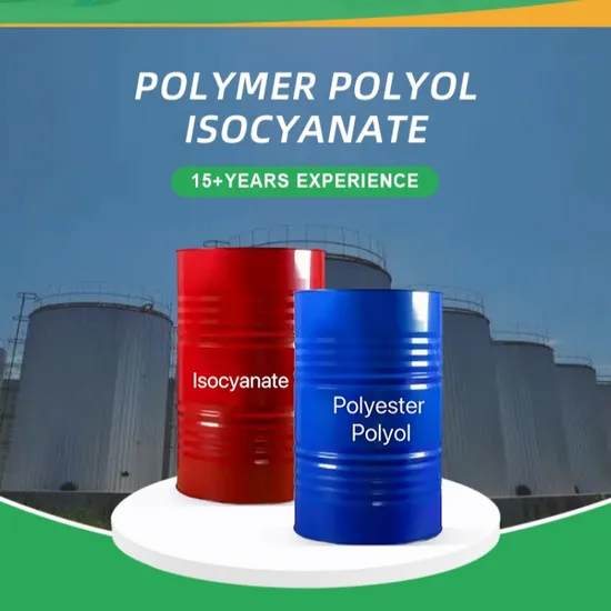 China Supplier PU Foaming Materials Blend Polyether Polyols+Isocyanate Use for Packaging