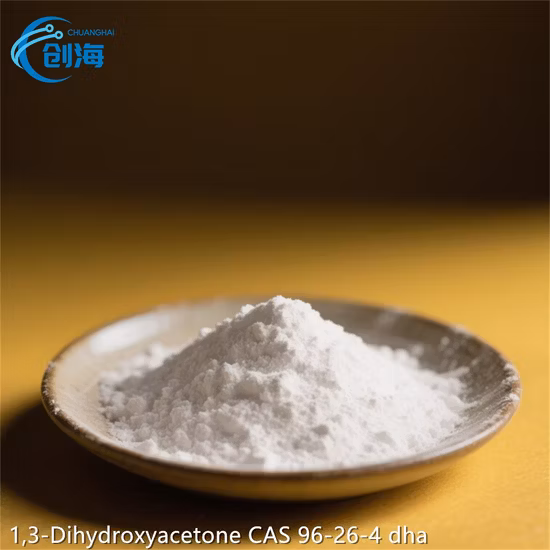 Косметическое сырье 99% дигидроксиацетон 99% DHA Производитель CAS 96